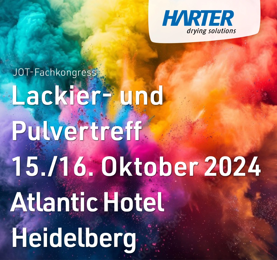 JOT Lackier- und Pulvertreff am 15. und 16.10.2024 in Heidelberg